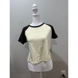 Women’s brown raglan short sleeve